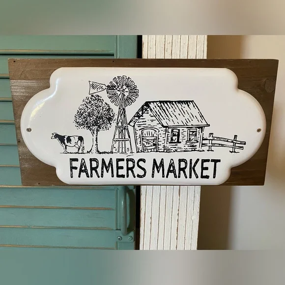 Farmhouse wood decor sign - Picture 2 of 4